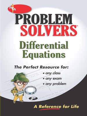 cover image of Differential Equations Problem Solver